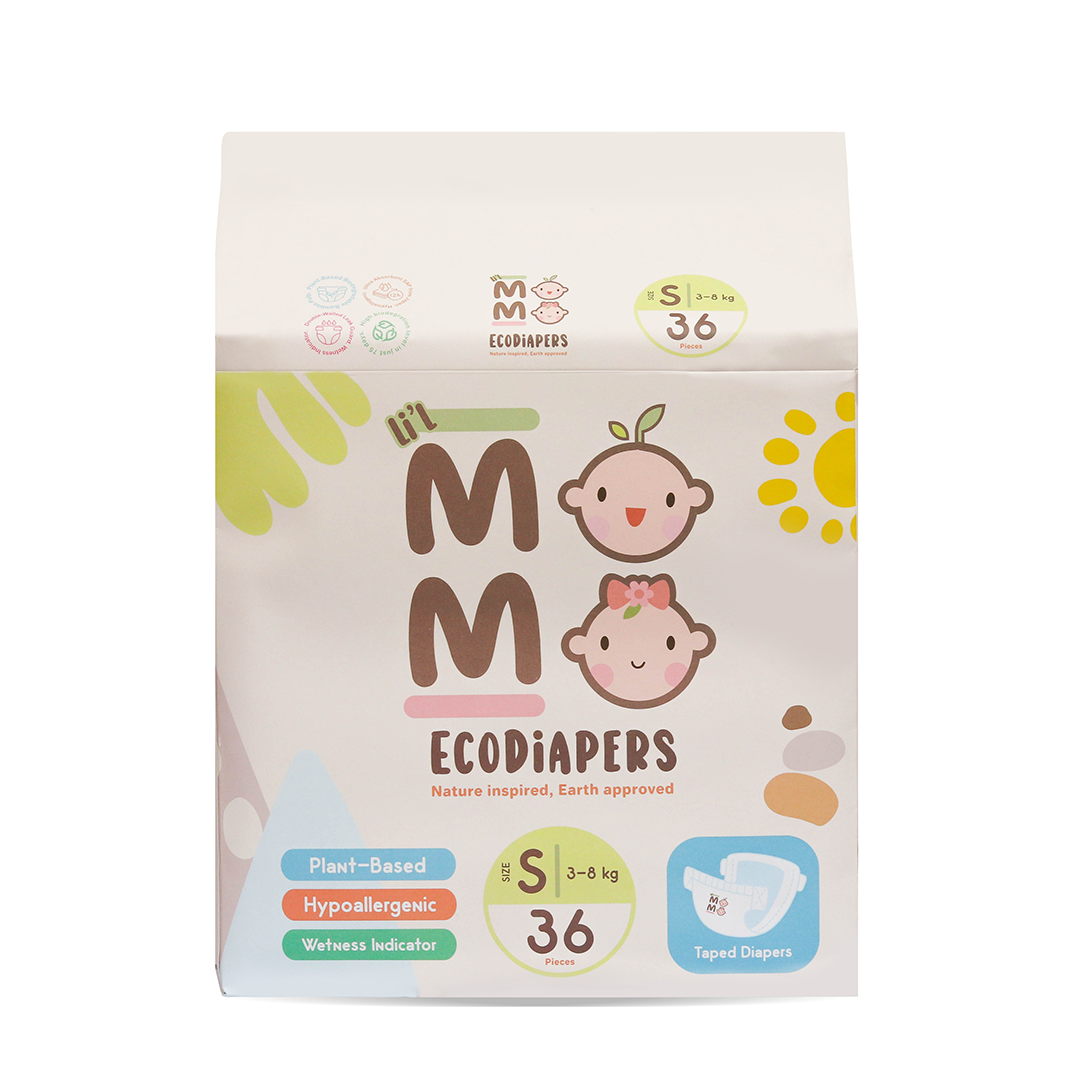 Lil Momo Eco Diapers Small