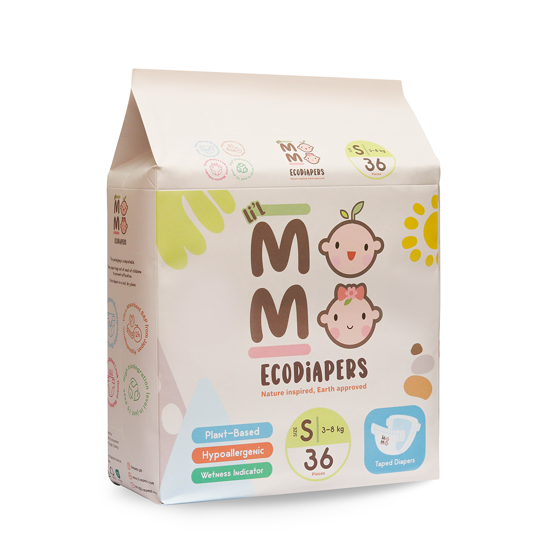 Lil Momo Eco Diapers Small