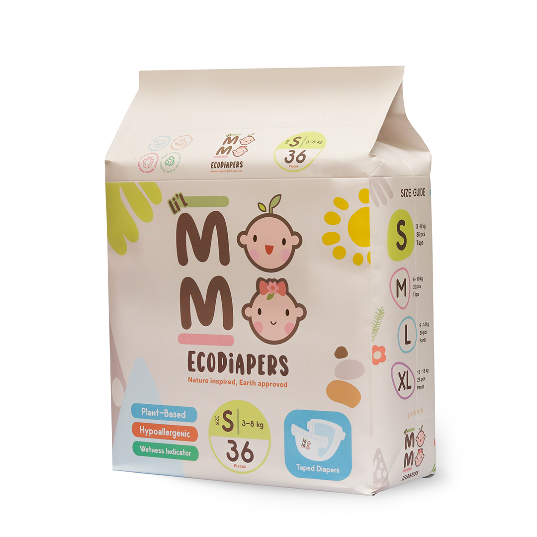 Lil Momo Eco Diapers Small