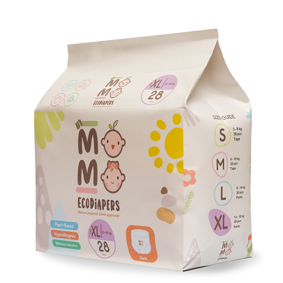 Lil Momo Eco Diapers Extra Large