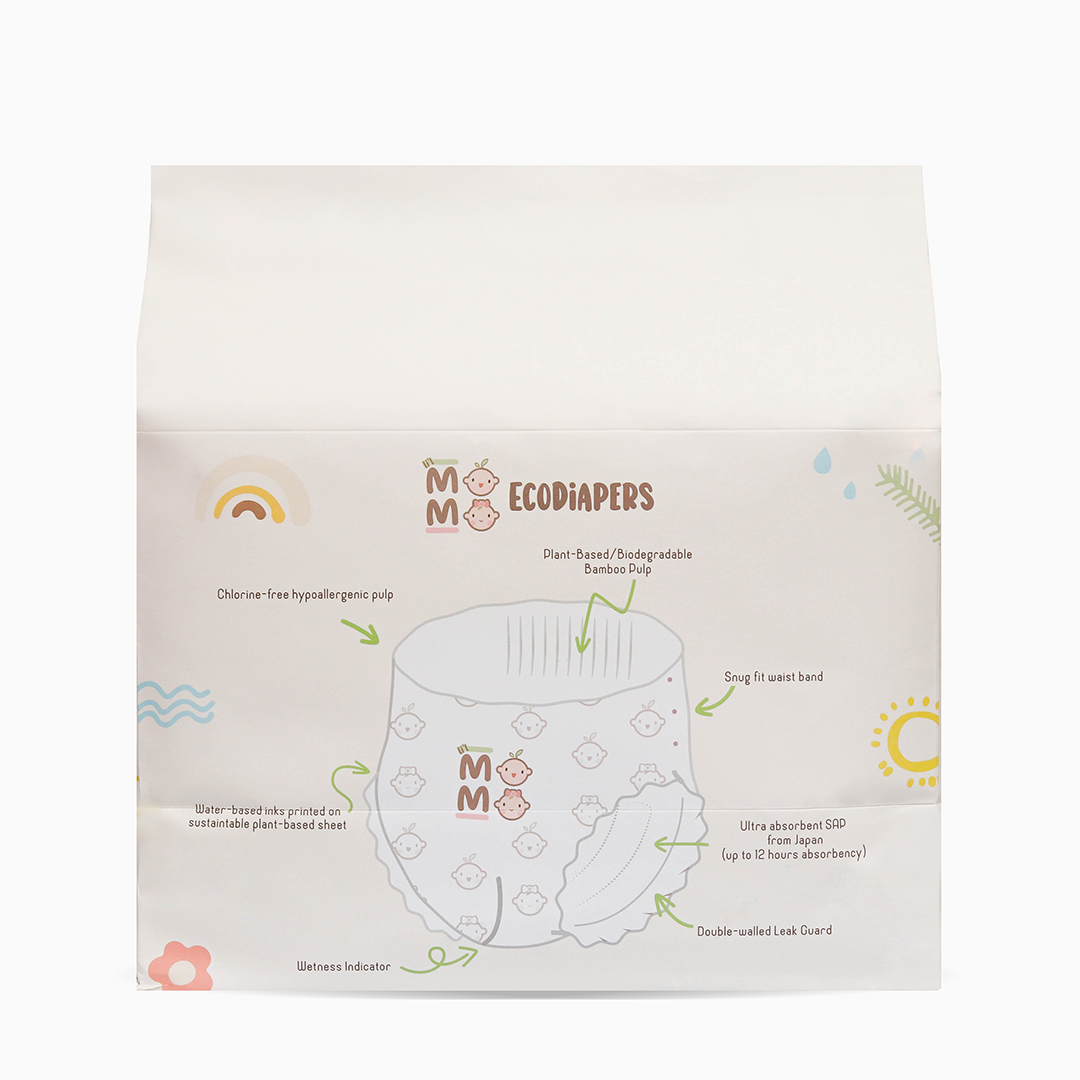 Lil Momo Eco Diapers Extra Large