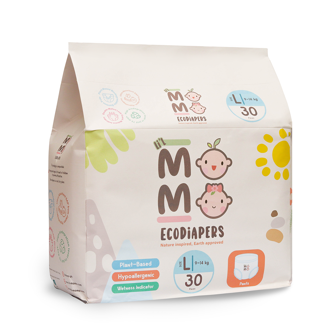 Lil Momo Eco Diapers Large