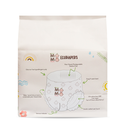 Lil Momo Eco Diapers Large