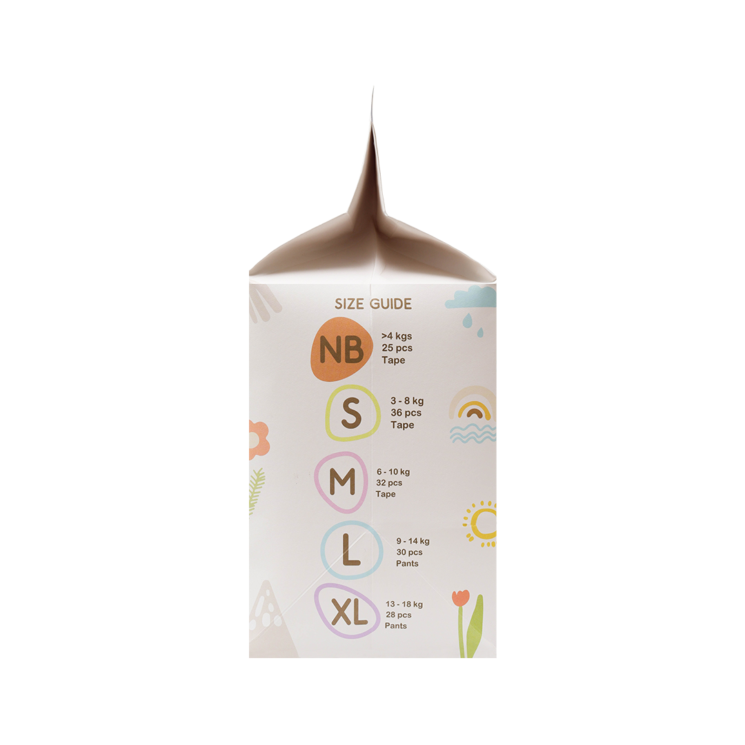 Lil Momo Eco Diapers Newborn