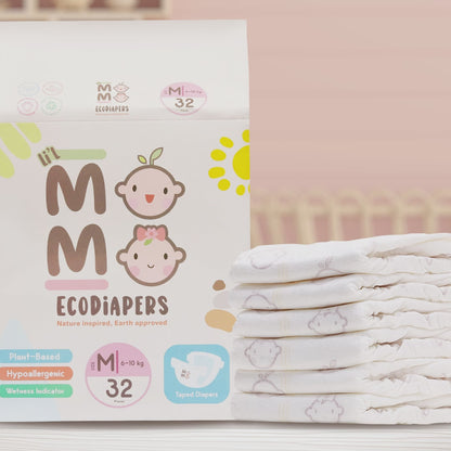 Lil Momo Eco Diapers Extra Large